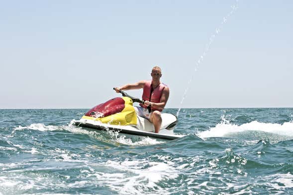 Excursão de jet ski pela baía de Alcudia