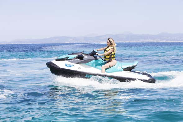 Tour de jet ski por Cala Mondragó