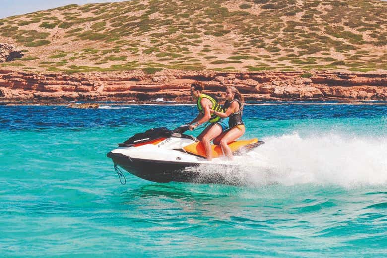 Tour de jet ski pela baía de Palma