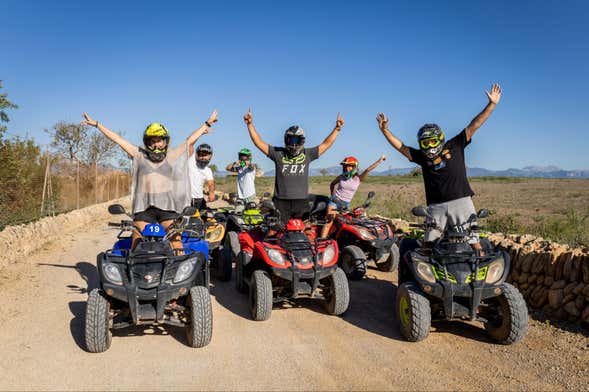 Tour de quadriciclo pelo oeste de Mallorca