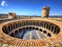 Castelo de Bellver visto de cima