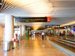Interior do aeroporto