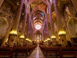 Interior da Catedral de Maiorca