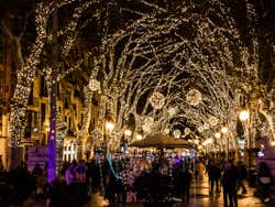 Luzes de Natal em Palma