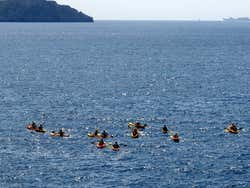 Caiaque na Cala Major