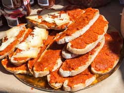 Postos de comida tradicional