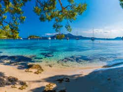 Margem da praia Formentor