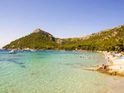 Praia de Formentor no verão