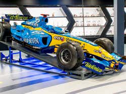 Veículo do piloto Fernando Alonso