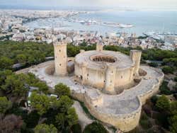 Castelo de Bellver visto de cima
