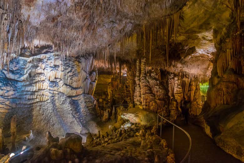 Percorreremos as grutas mais conhecidas de Mallorca