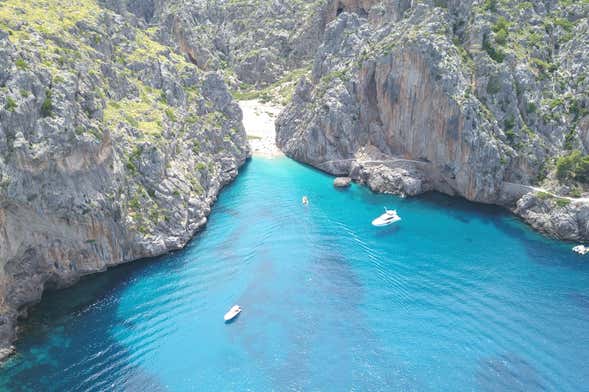 Passeio de lancha por Sa Calobra e Cala Tuent